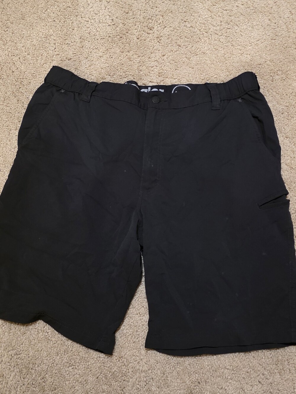 Wrangler Black Performance Hybrid/Amphibian Shorts